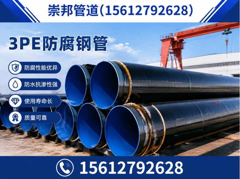 东光县3PE防腐钢管展示图